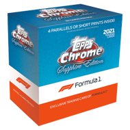 2021 Topps Chrome F1 Sapphire Edition