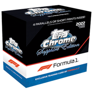 2022 Topps Chrome F1 Sapphire Edition