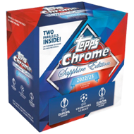 2022-23 Topps Chrome UEFA Club Competitions Sapphire Edition