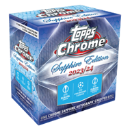 2023-24 Topps Chrome UEFA Club Competitions Sapphire Edition
