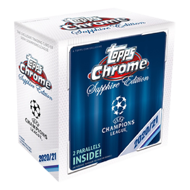 2020-21 Topps Chrome UEFA Champions League Sapphire Edition