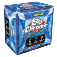 2024-25 Topps Chrome UEFA Club Competitions Sapphire Edition